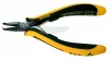 BERNSTEIN ESD Homlokcsípőfogó, lágy/közepes huzal 0,8/0,6mm 130mm EUROline-Conductive 3-674-15