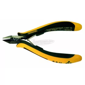   BERNSTEIN ESD Oldalcsípőfogó hegyes csőrrel, lágy/közepes huzal max 1,5/1mm 125mm EUROline-Conductive 3-657-13 3-657-15