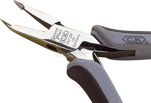 C.K ESD hajlított csípőfogó 130mm 0.8mm/AWG20, 0.6mm/AWG22 T3786DF 120