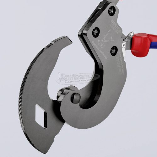 KNIPEX ACSR távvezetékvágó kés 340mm racsnis elv 95 32 340 SR