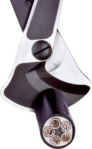 KNIPEX Kábelvágó olló, racsnis, karos, teleszkópos nyél 570mm 95 32 038