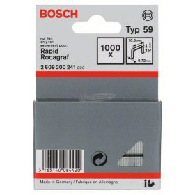 BOSCH Tűzőkapocs, 59-as típus több méretben