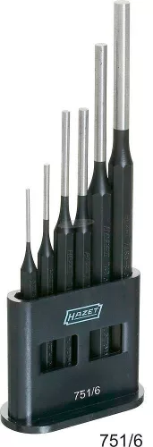HAZET csapszegkiütő készlet 6 részes 751/6