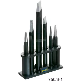   HAZET Véső, lyukasztó, pontozó készlet 6 részes Variante B 750/6-1