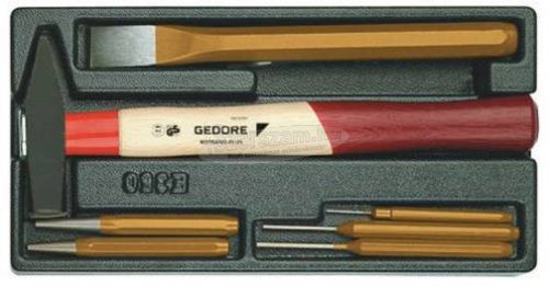GEDORE véső, lyukasztó készlet 1500 ES-350 6613760