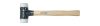 WIHA Cserélhető fejű kalapács közepesen puha/nagyon kemény Hickory fanyéllel, kerek kalapácsfejjel 50/360mm 26646