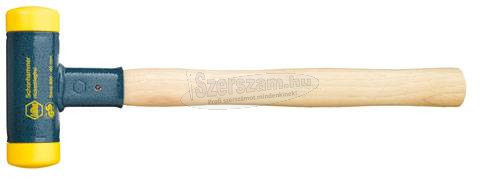 WIHA Cserélhető fejű kalapács, visszaütésmentes Hickory fanyéllel, kerek kalapácsfejjel 60/420mm 02098