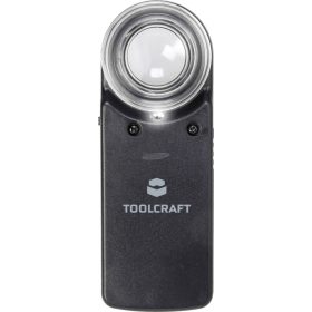   TOOLCRAFT LED-es zseb nagyító, 15-szörös, 15x20mm, 1303080 1303080