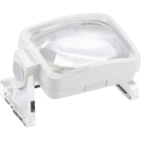 ESCHENBACH Precíziós nagyító 100x75mm, 2,8X/3,8X, 263611