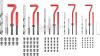 TOOLCRAFT TO-5016567 Menettekercselő készlet M5, M6, M8, M10, M12 TO-5016567