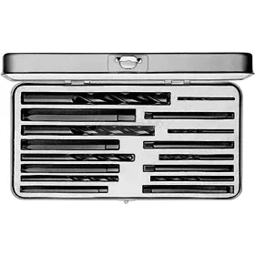   WIHA Törtcsavar kiszedő készlet hatlapú 17 részes, csigafúróval 03988