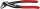 KNIPEX Alligator Autóvízpumpa fogó, polírozott fej, PVC nyél 180mm 88 01 180 SB