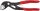 KNIPEX Cobra Autóvízpumpa fogó, PVC nyél, foszfátozott 150mm 87 01 150 SB