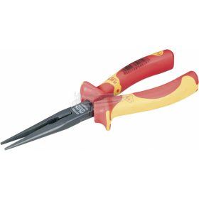   NWS szigetelt VDE 1000V telefon fogó 205mm egyenes 1401-69-VDE 1000V-205