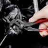 KNIPEX Rugószalag bilincsfogó szürkére foszfátozott 180mm 85 51 180 A