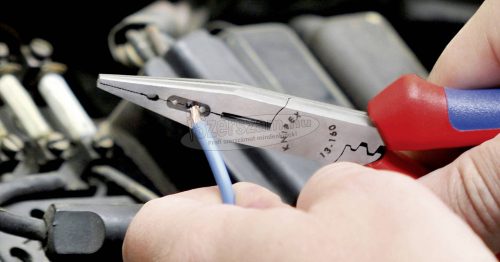 KNIPEX Huzalozó fogó feketére foszfátozott 160mm 13 01 160