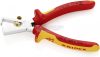 KNIPEX Huzalcsupaszító fogó krómozott 160mm szigetelt VDE 1000V 11 06 160 SB