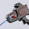 KNIPEX Automatikus huzalcsupaszító fogó 180mm 0,2-6mm2 AWG24-10 pisztoly forma 12 62 180 SB