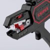 KNIPEX Automatikus huzalcsupaszító fogó 180mm 0,2-6mm2 AWG24-10 pisztoly forma 12 62 180 SB