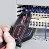 KNIPEX Automatikus huzalcsupaszító fogó 180mm 0,2-6mm2 AWG24-10 pisztoly forma 12 62 180 SB