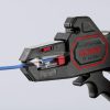 KNIPEX Automatikus huzalcsupaszító fogó 180mm 0,2-6mm2 AWG24-10 pisztoly forma 12 62 180 SB