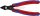 KNIPEX Elektronikai oldalcsípő fogó, kétkomponensű nyél, Super-Knips 125mm 78 61 125 SB