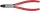 KNIPEX Seegergyűrű fogó belső gyűrűkhöz 170mm 19-60mm, 90°-ban hajlított 44 21 J21