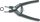 HAZET Seegergyűrű fogó 180mm, hegy 1,8mm 19-60mm DIN 5256 1845C-19