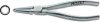 HAZET Seegergyűrű fogó 310mm, hegy 3,2mm 85-140mm DIN 5256 C forma 1846A-4