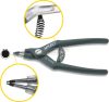 HAZET Seegergyűrű fogó 140mm, hegy 1,3mm Egyenes 10-25mm DIN 5254 1845A-10