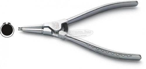 HAZET Seegergyűrű fogó 139mm, hegy 0,9mm 3-10mm DIN 5254 A forma 1846C-0