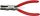 KNIPEX Laposfogó 140mm, rövid, széles pofa, 20 01 140 20 01 140