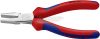 KNIPEX Laposfogó rövidcsőrű, kétkomponensű nyél, krómozott 160mm 20 05 160