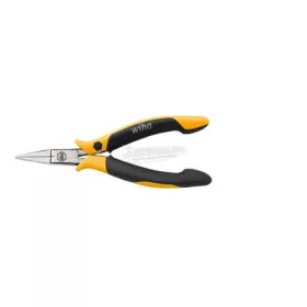  WIHA Professional ESD műszerész laposfogó Lapos, rövid pofák 120mm, 4 3/4" 26806
