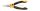 WIHA Professional ESD műszerész laposfogó Lapos, rövid pofák 120mm, 4 3/4" 26806