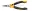 WIHA Professional ESD műszerész kerek csőrű fogó Kerek, rövid pofák 120mm, 4 3/4" 26804