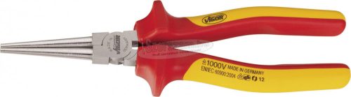 VIGOR szigetelt VDE 1000V kerekcsőrű fogó 200mm, V2641 V2641