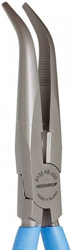 GEDORE félkerekcsőrű fogó hajlított, 200mm 8132 AB-200 TL 6711260 