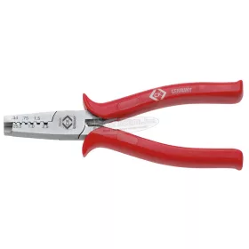   C.K krimpelő fogó érvéghüvelyekhez 145mm 0,25-2,5mm² AWG23-13 430005