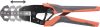 TOOLCRAFT Racsnis krimpelőfogó, krimpelő betét nélkül 1423556 1423549