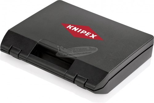 KNIPEX Négy tüskés sajtoló fogó csavart érintkezőkhöz, krómozott, 97 52 63