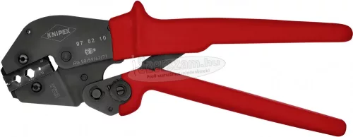 KNIPEX Krimpelő fogó 250mm, KOAX-, BNC-, TNC-összekötő 97 52 10