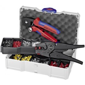   KNIPEX Krimpelő készlet fogóval és automata huzalcsupaszítóval 97 90 10