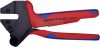 KNIPEX Krimpelő-rendszerfogó cserélhető krimp profilokhoz 200mm 97 43 200 A