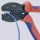 KNIPEX Áttételes saruzó fogó, szigetelt szemessaruhoz 0,5-6mm², AWG20-10 9752 36 97 52 36 SB