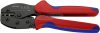 KNIPEX Áttételes saruzó fogó, szigetelt szemessaruhoz 0,5-6mm², AWG20-10 9752 36 97 52 36 SB