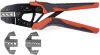 TOOLCRAFT Racsnis krimpelő fogó készlet, kábelsaru, érvéghüvely préselő fogó készlet 439 részes 0,5-16mm² 1365635