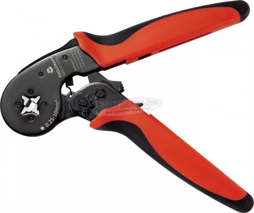 TOOLCRAFT Önbeálló krimpelőfogó tűs érintkezőkhöz 0,25 ,,, 10mm², TO-6851883