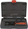 TOOLCRAFT Racsnis krimpelő fogó sarukhoz, érintkezőkhöz 818644 2-IN-1 818644