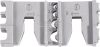 TOOLCRAFT Racsnis krimpelő fogó sarukhoz, érintkezőkhöz 818644 2-IN-1 818644